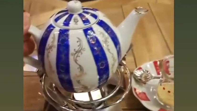 Ghanima Tea flavoured of cardamom and cloves.